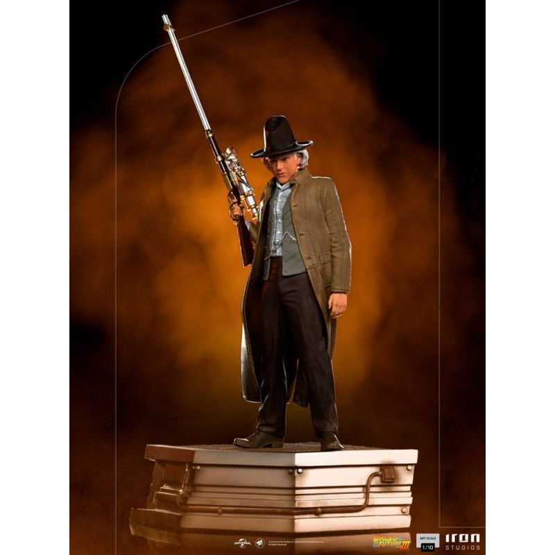 Back to the Future III Art Scale Statue 1/10 Doc Brown 32 cm | 0609963129492