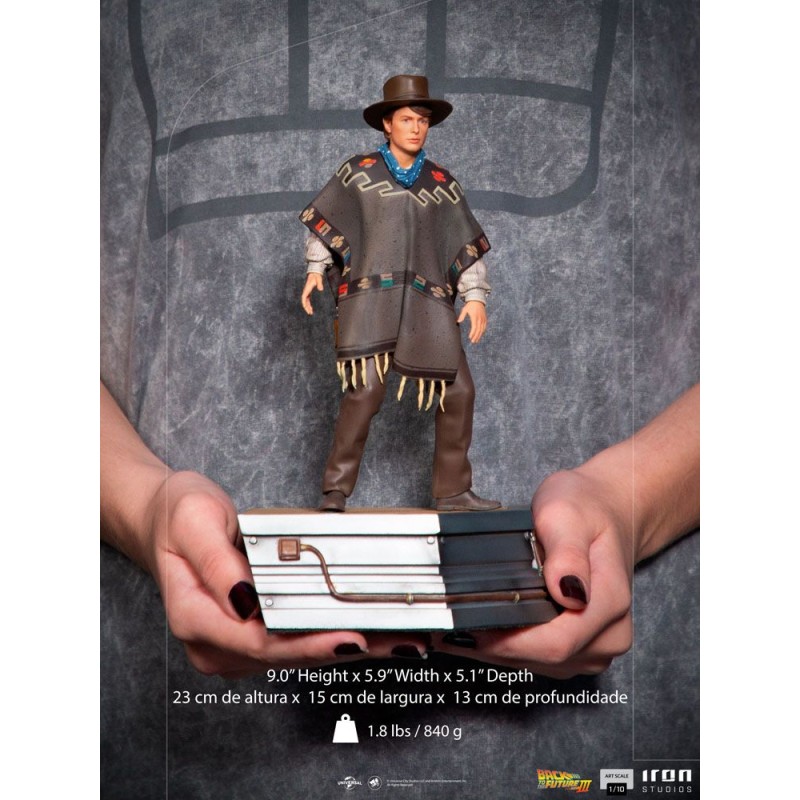 Back to the Future III Art Scale Statue 1/10 Marty McFly 23 cm | 0609963129508