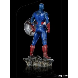 The Infinity Saga BDS Art Scale Statue 1/10 Captain America Battle of NY 23 cm | 0609963129638