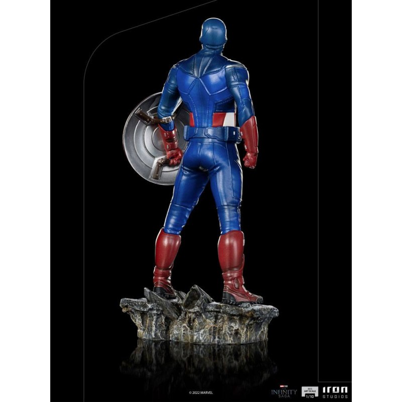 The Infinity Saga statuette BDS Art Scale 1/10 Captain America Battle of NY 23 cm | 0609963129638