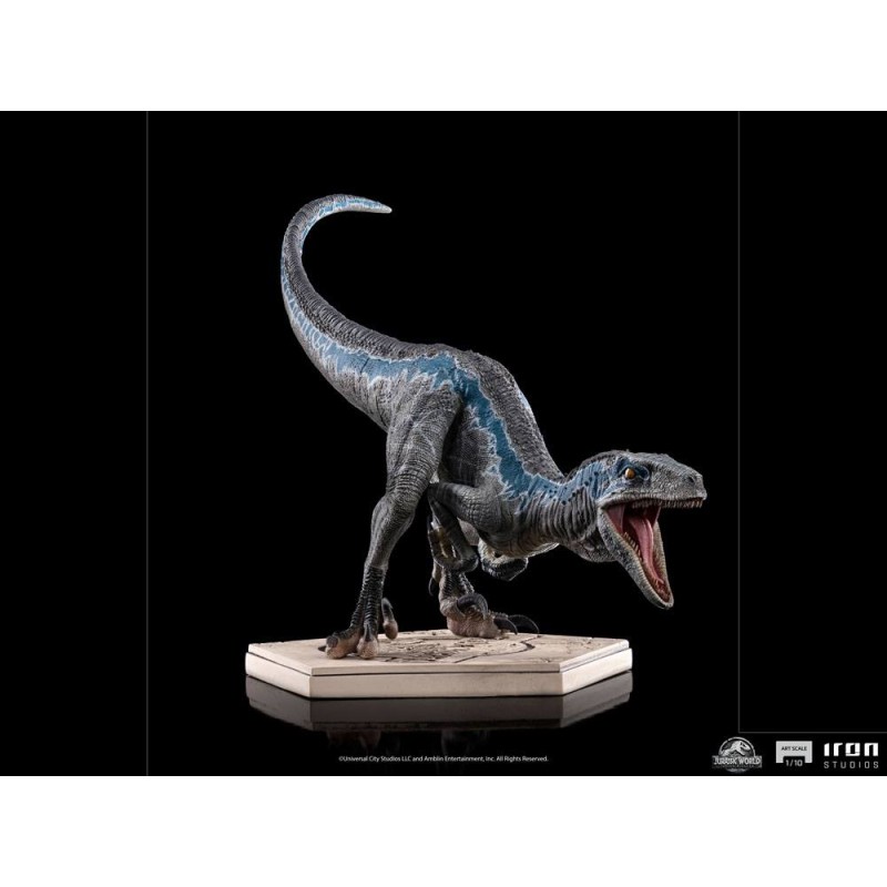 Jurassic World Fallen Kingdom Art Scale Statue 1/10 Blue 19 cm | 0618231950348