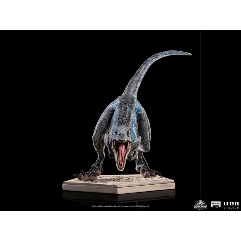 Jurassic World Fallen Kingdom Statuette 1/10 Art Scale Blue 19 cm | 0618231950348