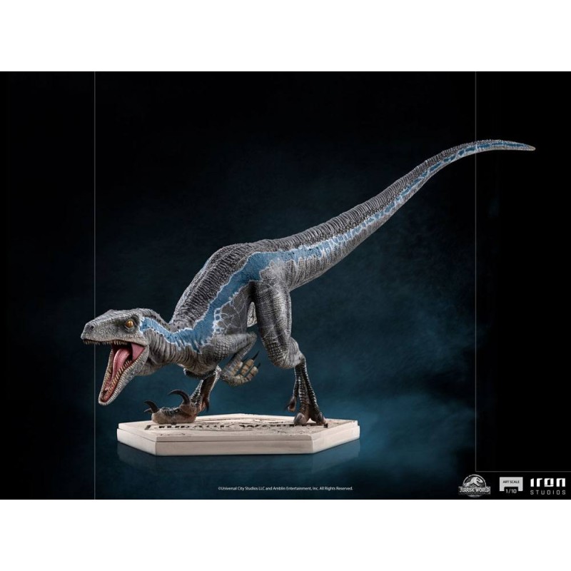 Jurassic World Fallen Kingdom Art Scale Statue 1/10 Blue 19 cm | 0618231950348