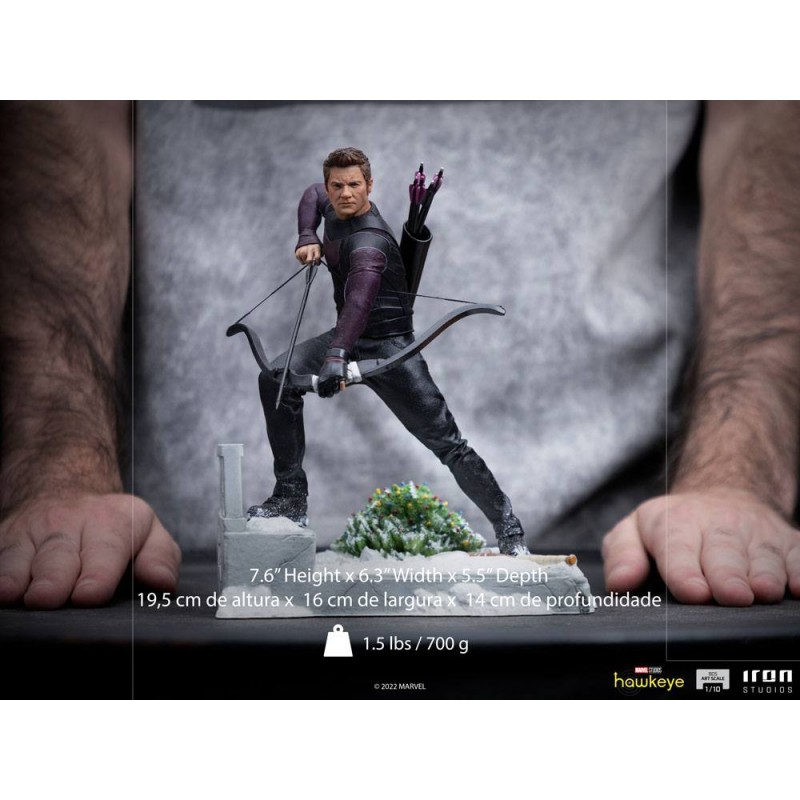 Hawkeye BDS Art Scale Statue 1/10 Clint Barton 19 cm | 0618231950850