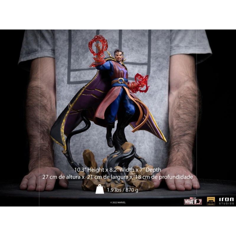 What If...? Deluxe Art Scale Statue 1/10 Strange Supreme 27 cm | 0618231950904