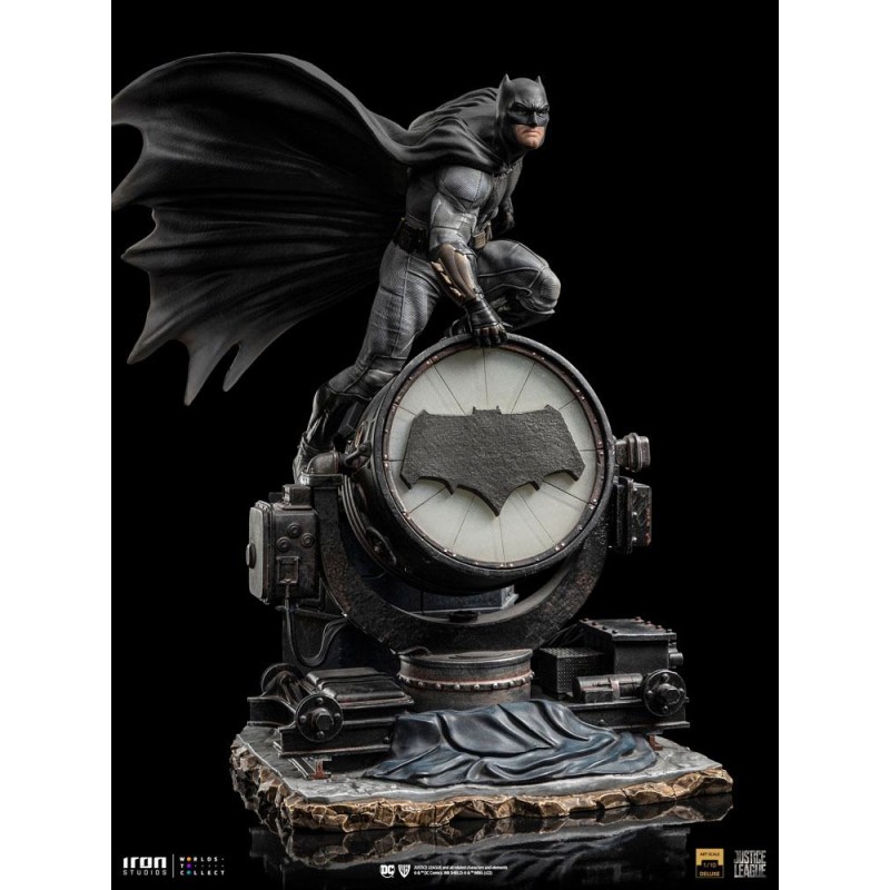 Zack Snyder's Justice League Deluxe Art Scale Statue 1/10 Batman on Batsignal 28 cm | 0618231951222