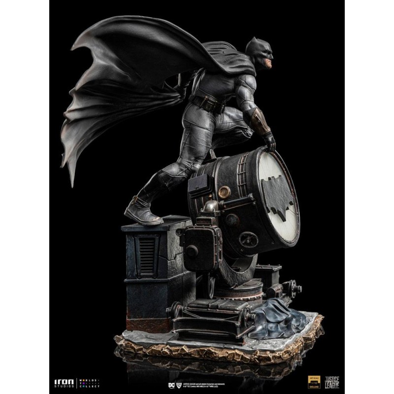 Zack Snyder's Justice League Deluxe Art Scale Statue 1/10 Batman on Batsignal 28 cm | 0618231951222