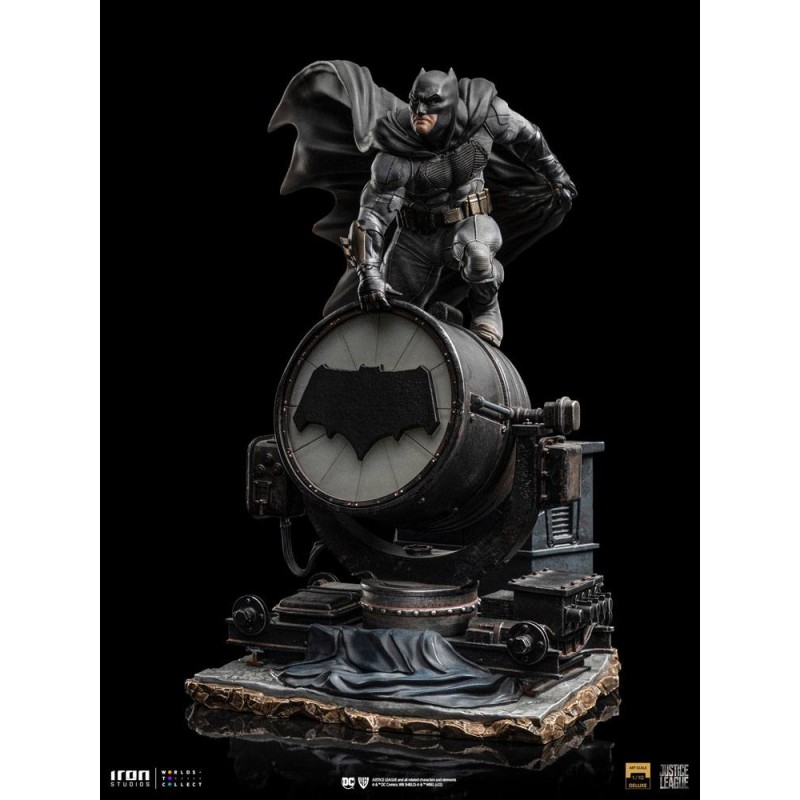 Zack Snyder's Justice League Deluxe Art Scale Statue 1/10 Batman on Batsignal 28 cm | 0618231951222