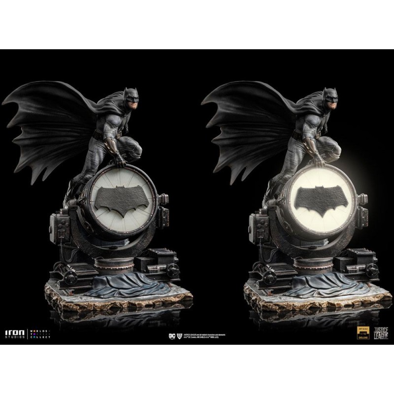 Zack Snyder's Justice League Deluxe Art Scale Statue 1/10 Batman on Batsignal 28 cm | 0618231951222