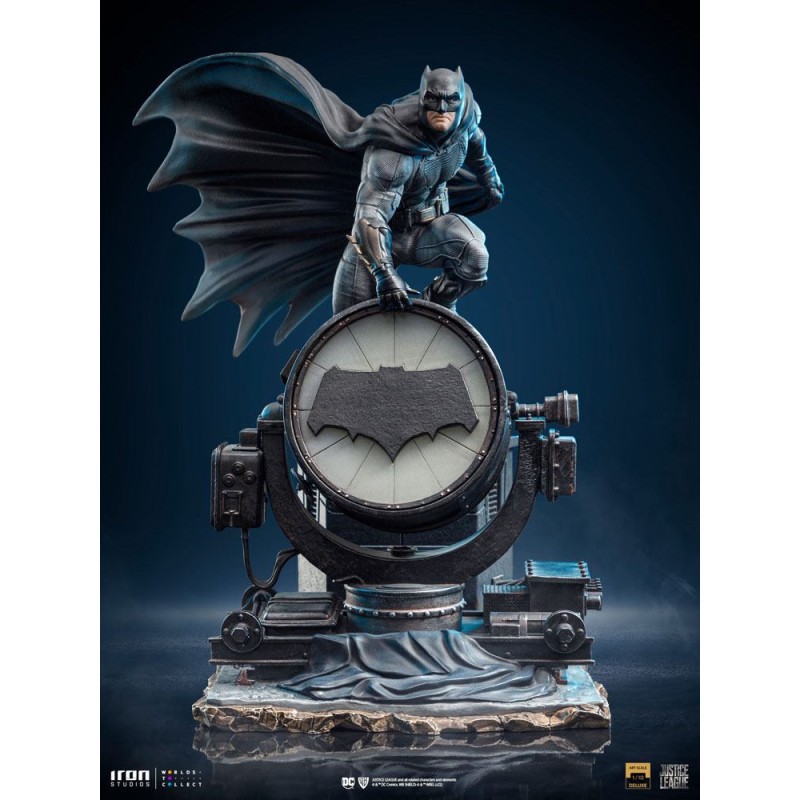 Zack Snyder's Justice League Deluxe Art Scale Statue 1/10 Batman on Batsignal 28 cm | 0618231951222