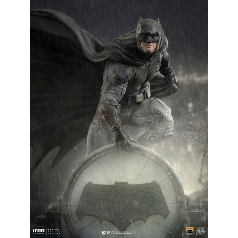 Zack Snyder's Justice League Deluxe Art Scale Statue 1/10 Batman on Batsignal 28 cm | 0618231951222