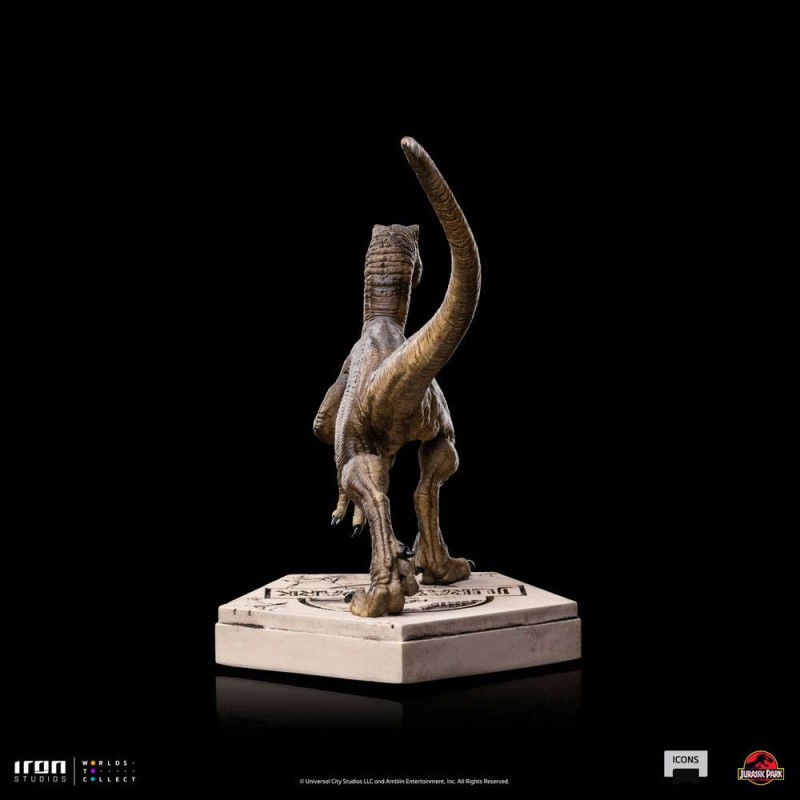 Jurassic World Icons Statue Velociraptor B 9 cm | 0618231952021