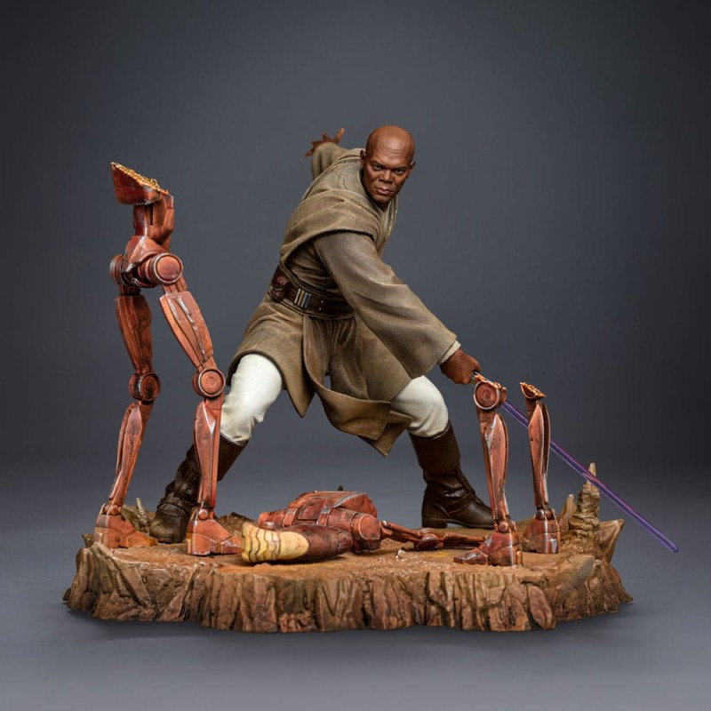 Star Wars Art Scale Statue 1/10 Mace Windu 18 cm | 0618231959426