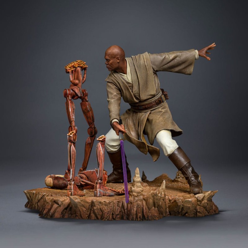 Star Wars Art Scale Statue 1/10 Mace Windu 18 cm | 0618231959426