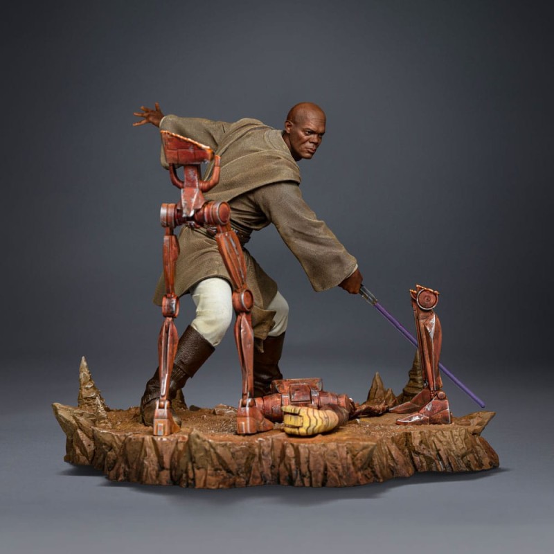Star Wars Art Scale Statue 1/10 Mace Windu 18 cm | 0618231959426