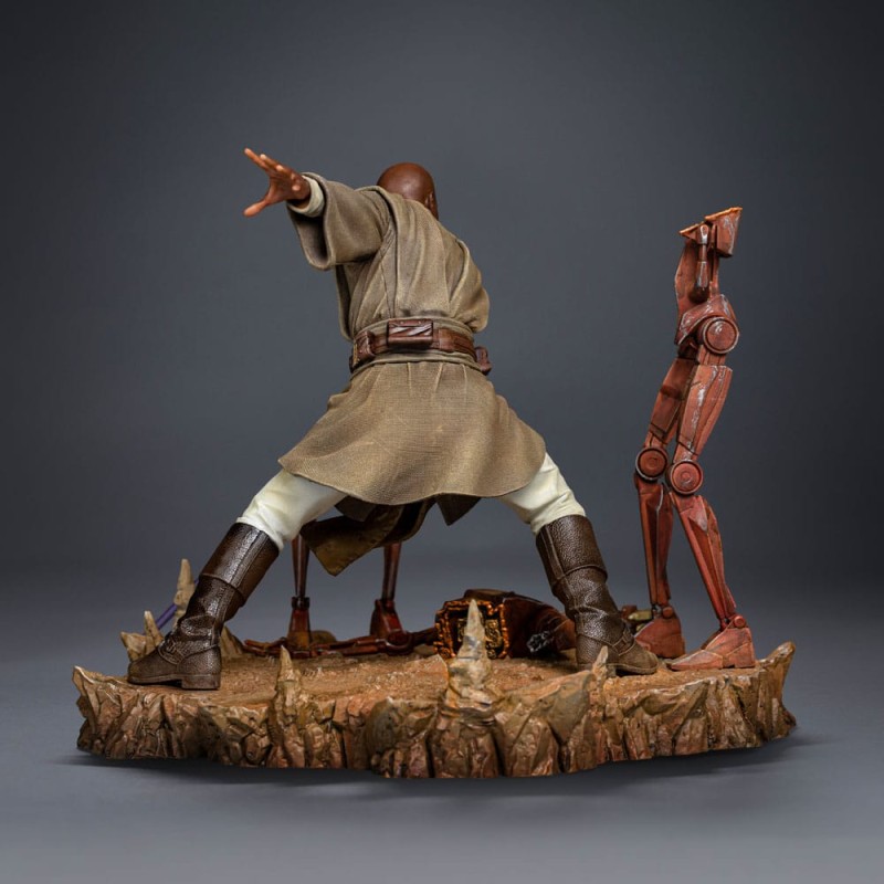 Star Wars Art Scale Statue 1/10 Mace Windu 18 cm | 0618231959426