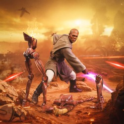 Star Wars Art Scale Statue 1/10 Mace Windu 18 cm | 0618231959426