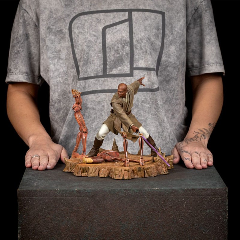 Star Wars Art Scale Statue 1/10 Mace Windu 18 cm | 0618231959426