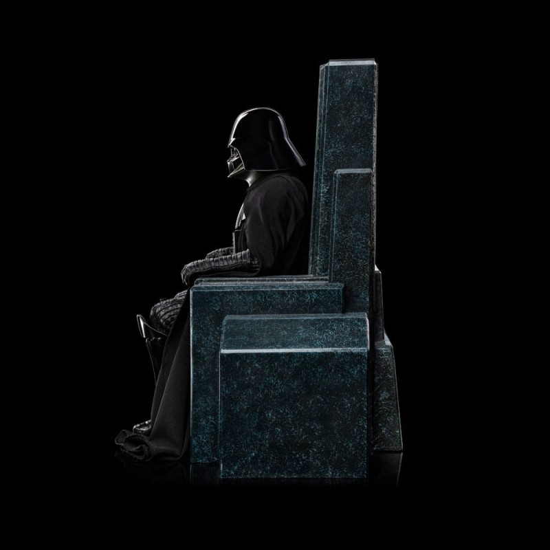 Star Wars Art Scale Statue 1/10 Darth Vader on Throne 18 cm | 0618231959433