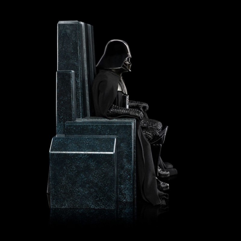 Star Wars Art Scale Statue 1/10 Darth Vader on Throne 18 cm | 0618231959433