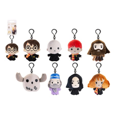 Harry Potter assortiment peluches Clip-On 10 cm (12) | 5050565511614