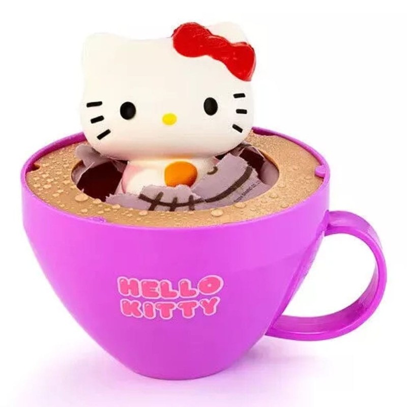 Sanrio assortiment squishy figurines Hello Kitty Cappuccino (8)  | 8057094648115
