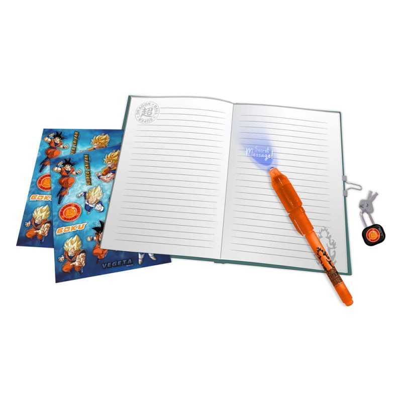 Dragon Ball Secret Diary Set with Lock  | 8435507888172