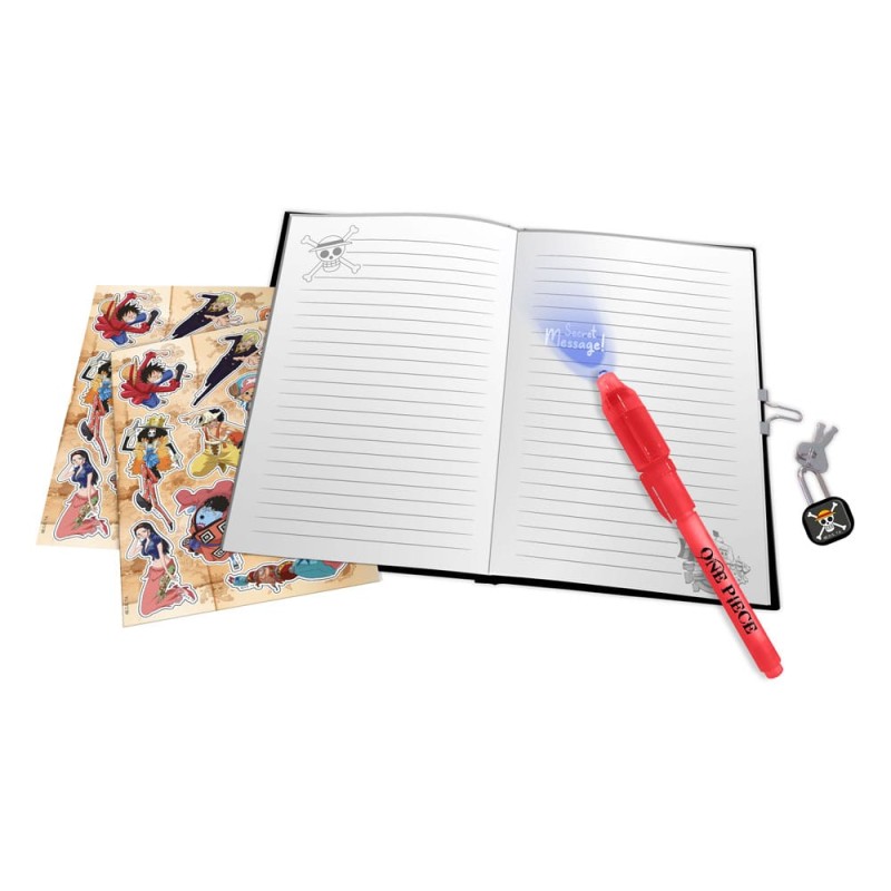 One Piece set de journal intime avec cadenas  | 8435507889483