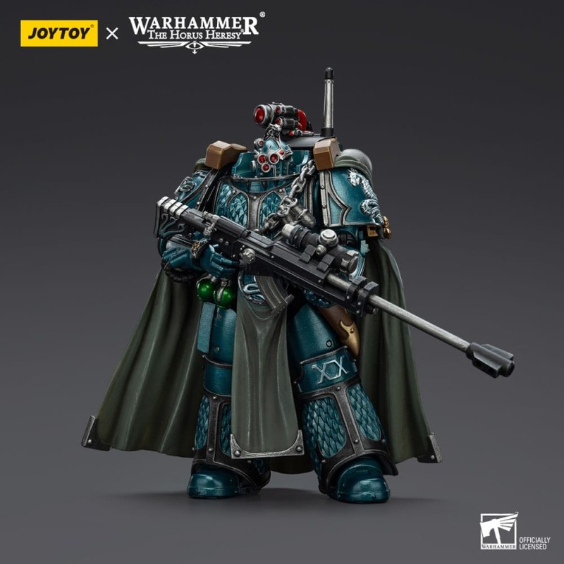 Warhammer The Horus Heresy Action Figure Alpha Legion Exodus The One who is Many With Sniper Rifle And Power Dagger 20 cm | 6927054401390
