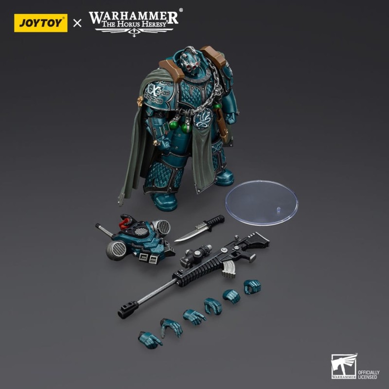 Warhammer The Horus Heresy Action Figure Alpha Legion Exodus The One who is Many With Sniper Rifle And Power Dagger 20 cm | 6927054401390