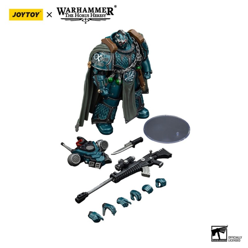Warhammer The Horus Heresy Action Figure Alpha Legion Exodus The One who is Many With Sniper Rifle And Power Dagger 20 cm | 6927054401390