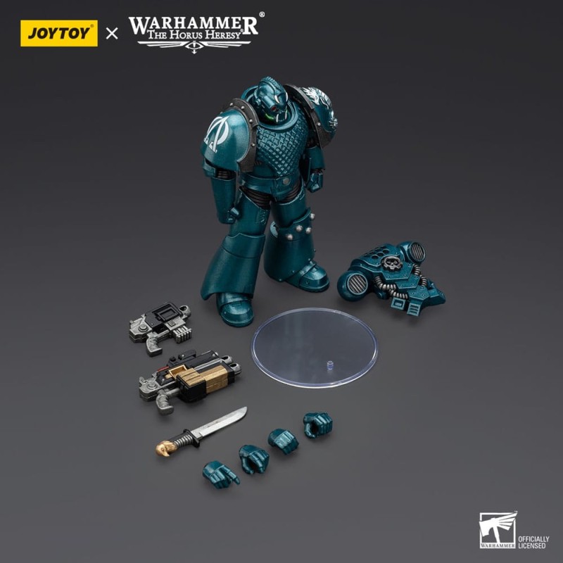 Warhammer The Horus Heresy Action Figure Alpha Legion Head hunter With Banestrike Combi-Bolter And Power Dagger 20 cm | 6927054401406