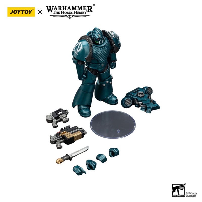 Warhammer The Horus Heresy Action Figure Alpha Legion Head hunter With Banestrike Combi-Bolter And Power Dagger 20 cm | 6927054401406