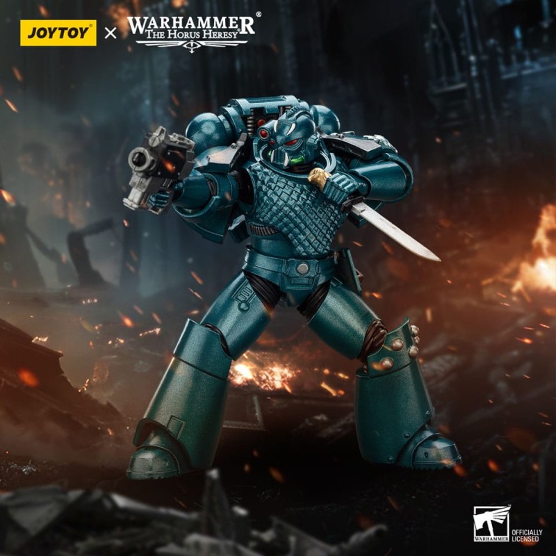 Warhammer The Horus Heresy Action Figure Alpha Legion Head hunter With Banestrike Combi-Bolter And Power Dagger 20 cm | 6927054401406