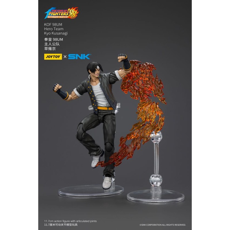 The King Of Fighters '98 Action Figure Hero Team Kyo Kusanagi 12 cm  | 6927054401420