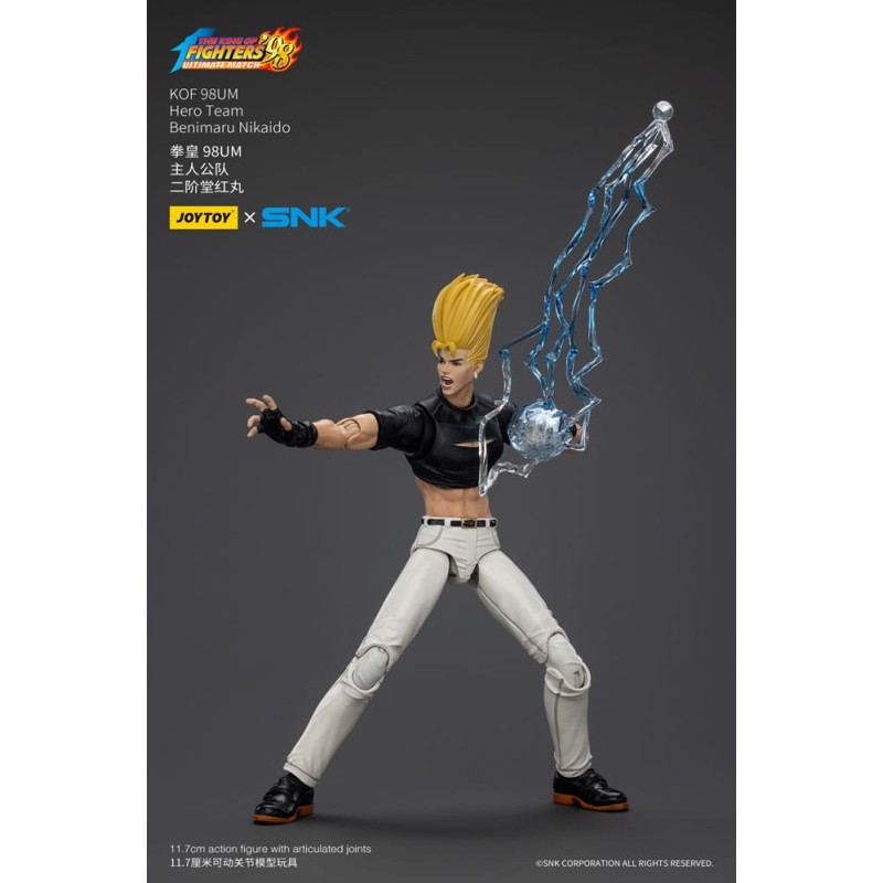 The King Of Fighters '98 Action Figure Hero Team Benimaru Nikaido 12 cm  | 6927054401444
