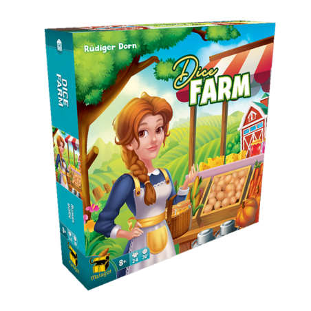 Spel: Dice Farm
Uitgever: Matagot
Engelse versie