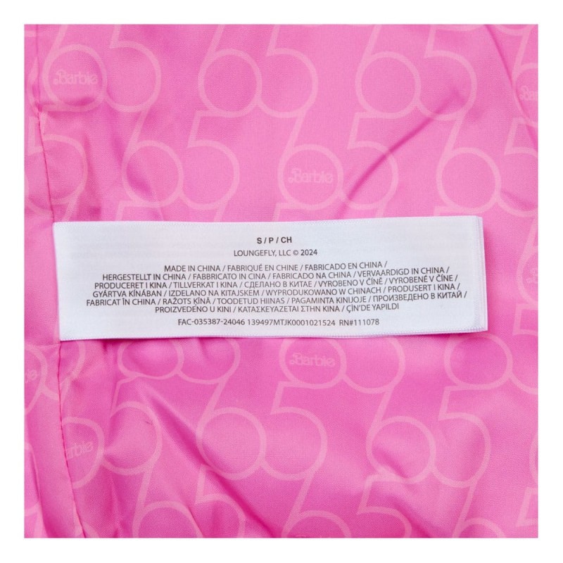 Mattel by Loungefly veste Unisexe Barbie 65th Anniversary (XL) | 0671803519503