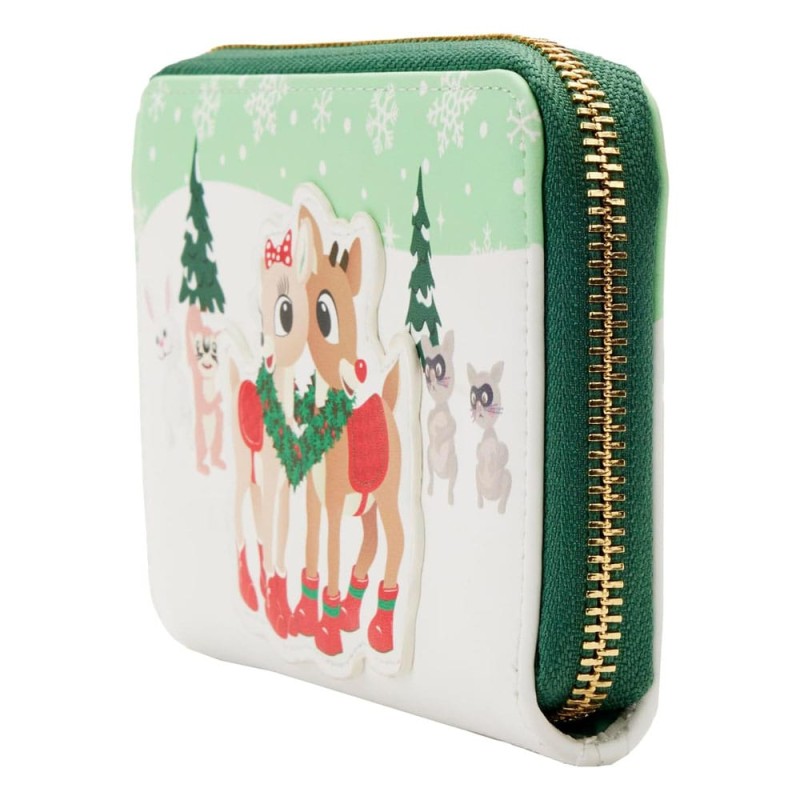 Rudolph, le petit renne au nez rouge by Loungefly Porte-monnaie Rudolph Merry Couple | 0671803438583