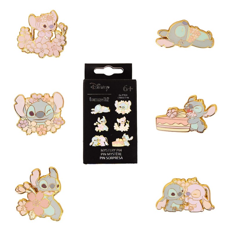 Disney by Loungefly Enamel Pins Blind Box Cute Stitch Assortment (12) | 0671803547261