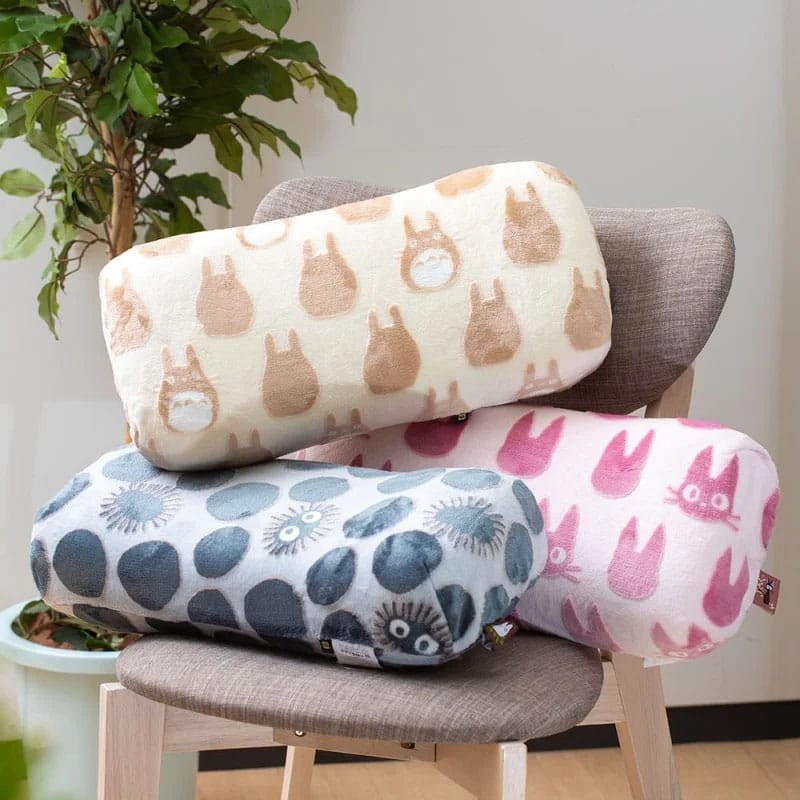 Kiki la petite sorcière coussin polaire moirée Jiji silhouette 20 x 43 cm | 4992272876314