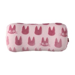 Kiki la petite sorcière coussin polaire moirée Jiji silhouette 20 x 43 cm | 4992272876314