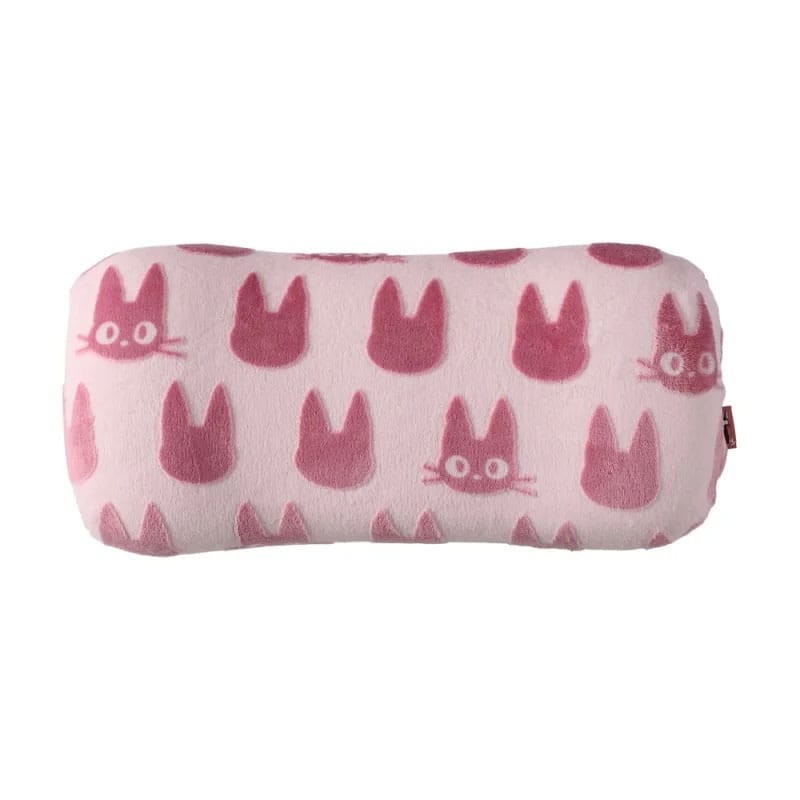 Kiki la petite sorcière coussin polaire moirée Jiji silhouette 20 x 43 cm | 4992272876314