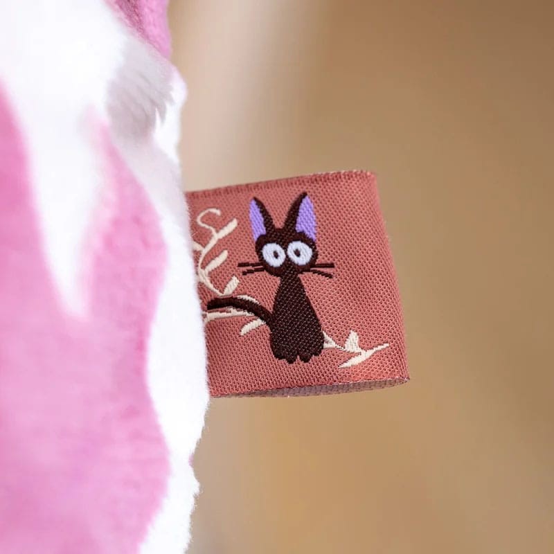 Kiki la petite sorcière coussin polaire moirée Jiji silhouette 20 x 43 cm | 4992272876314