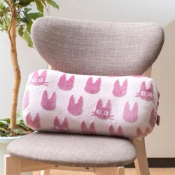 Kiki la petite sorcière coussin polaire moirée Jiji silhouette 20 x 43 cm | 4992272876314