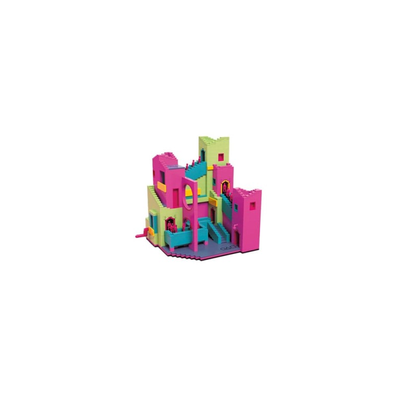Squid Game jeu de construction MEGA Squid Game Cage d'escalier  | 0194735250158