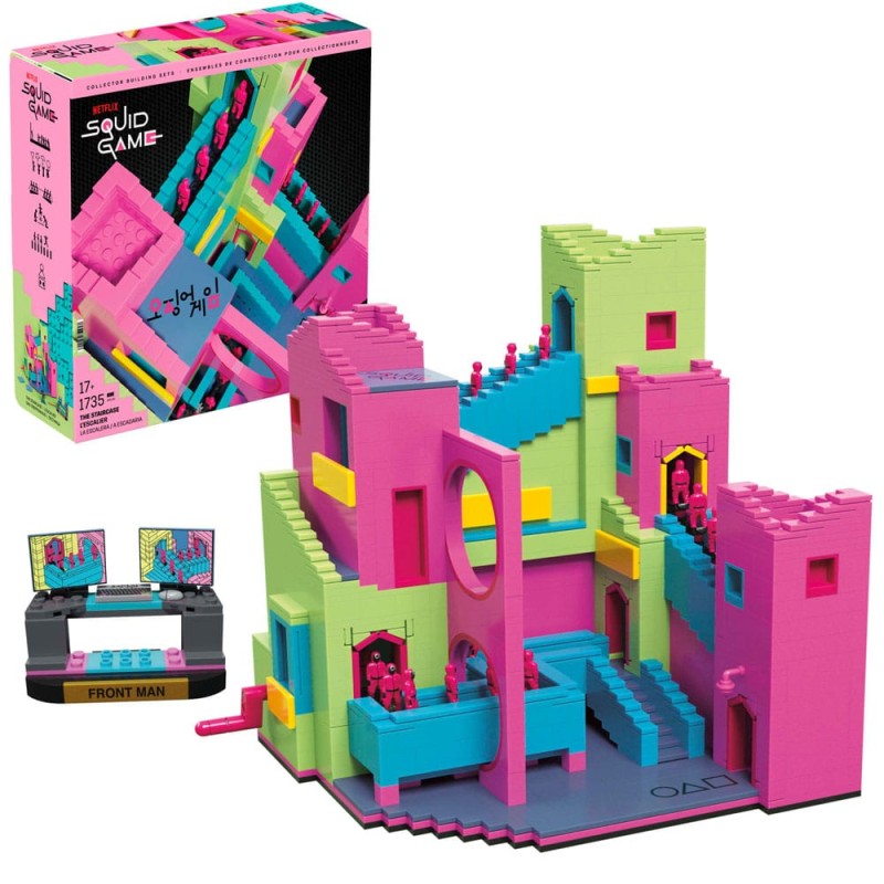 Squid Game jeu de construction MEGA Squid Game Cage d'escalier  | 0194735250158