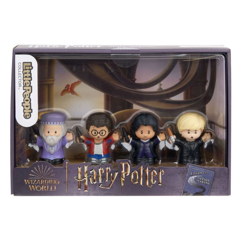 Harry Potter et le Prince de sang-mêlé pack 4 minifigurines Fisher-Price Little People Collector 7 cm | 0194735283378