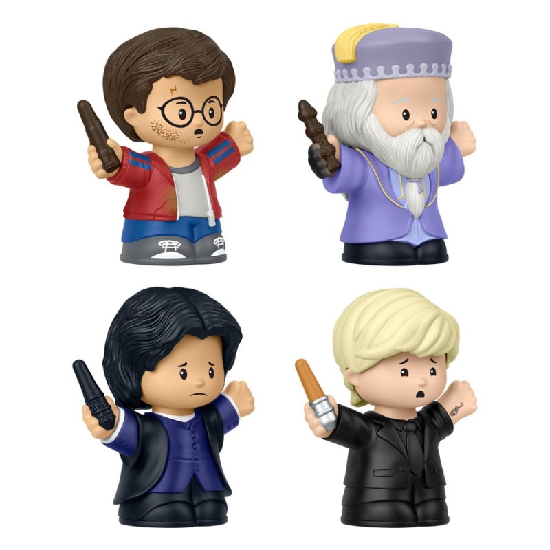 Harry Potter et le Prince de sang-mêlé pack 4 minifigurines Fisher-Price Little People Collector 7 cm | 0194735283378