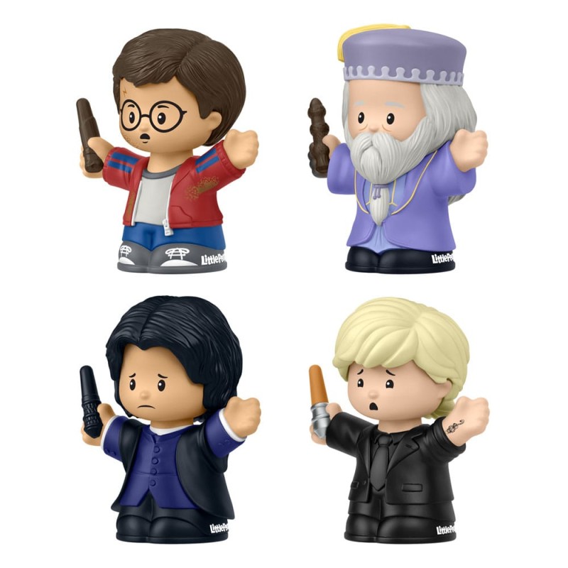 Harry Potter et le Prince de sang-mêlé pack 4 minifigurines Fisher-Price Little People Collector 7 cm | 0194735283378